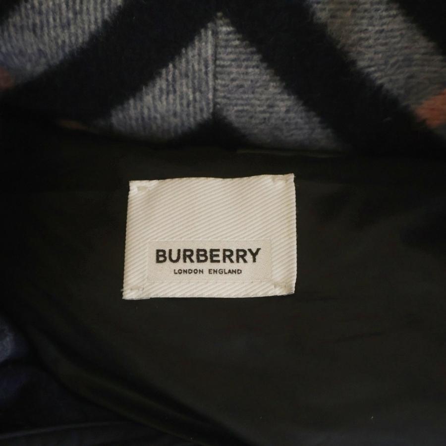 BURBERRY（バーバリー） ラバーロゴ フーデッド ジップアップ ダウン