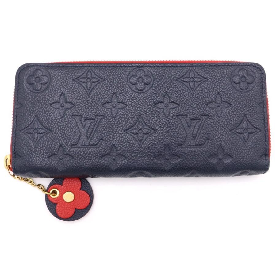 ルイヴィトン アンプラント ポルトフォイユ クレマンス マリーヌルージュ 長財布 LOUIS VUITTON（ルイ・ヴィトン） モノグラム アンプラント