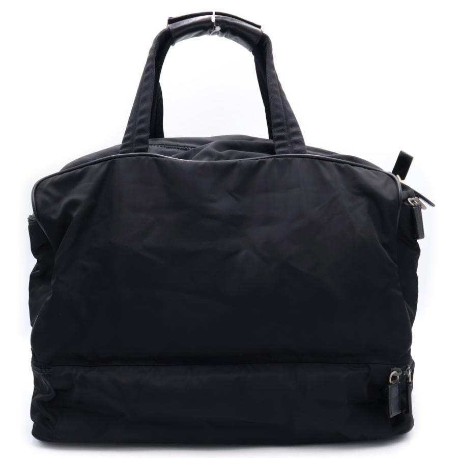 【美品！！✨】PRADA ボストンバッグ ナイロン トライアングルロゴ プレート PRADA（プラダ） トライアングルロゴプレート ナイロン ボストンバッグ
