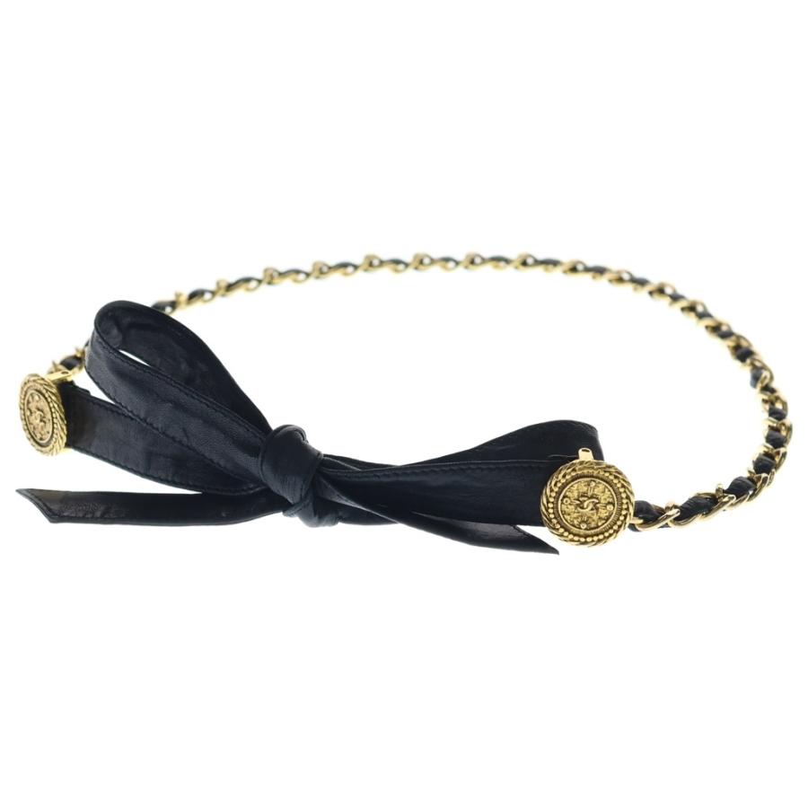 CHANEL（シャネル） ココマーク コイン チェーン レザー ベルト