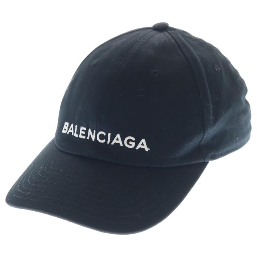 BALENCIAGA ロゴ刺繍 キャップ ブラック BALENCIAGA（バレンシアガ） ロゴ刺繍キャップ ブラック : BRING Yahoo