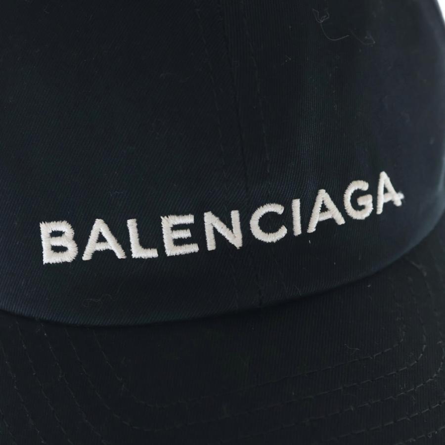 BALENCIAGA ロゴ刺繍 キャップ ブラック BALENCIAGA（バレンシアガ） ロゴ刺繍キャップ ブラック : BRING Yahoo