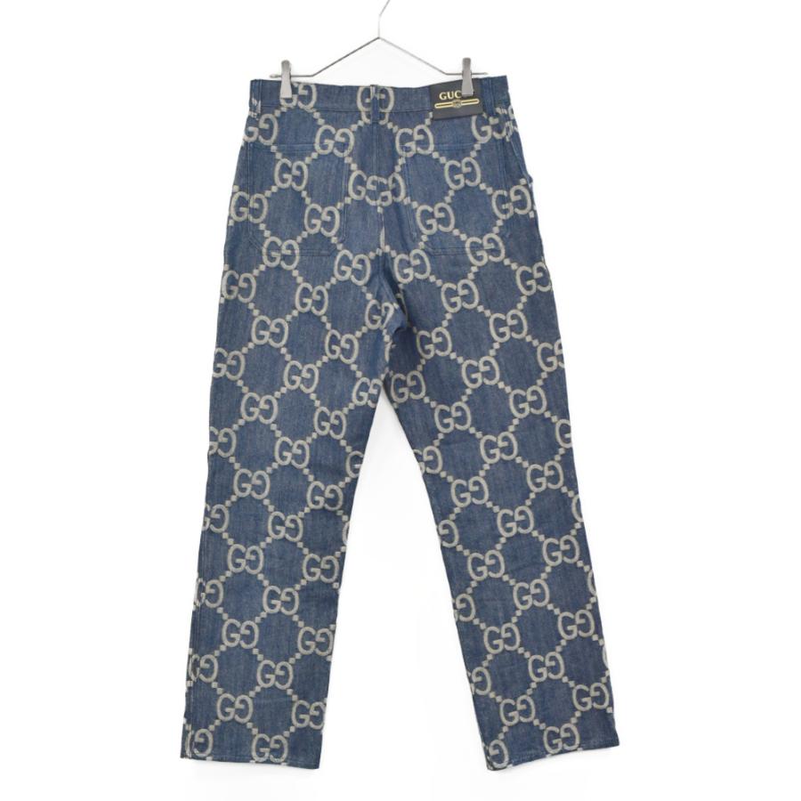 GUCCI グッチ 22AW Pineapple Pants GGジャンボ デニム パンツ GUCCI グッチ 22AW Pineapple Pants GGジャンボ デニム パンツ