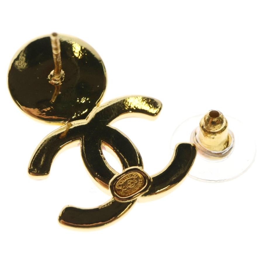 CHANEL（シャネル） ココマーク パール ピアス ピンク ゴールド GP 