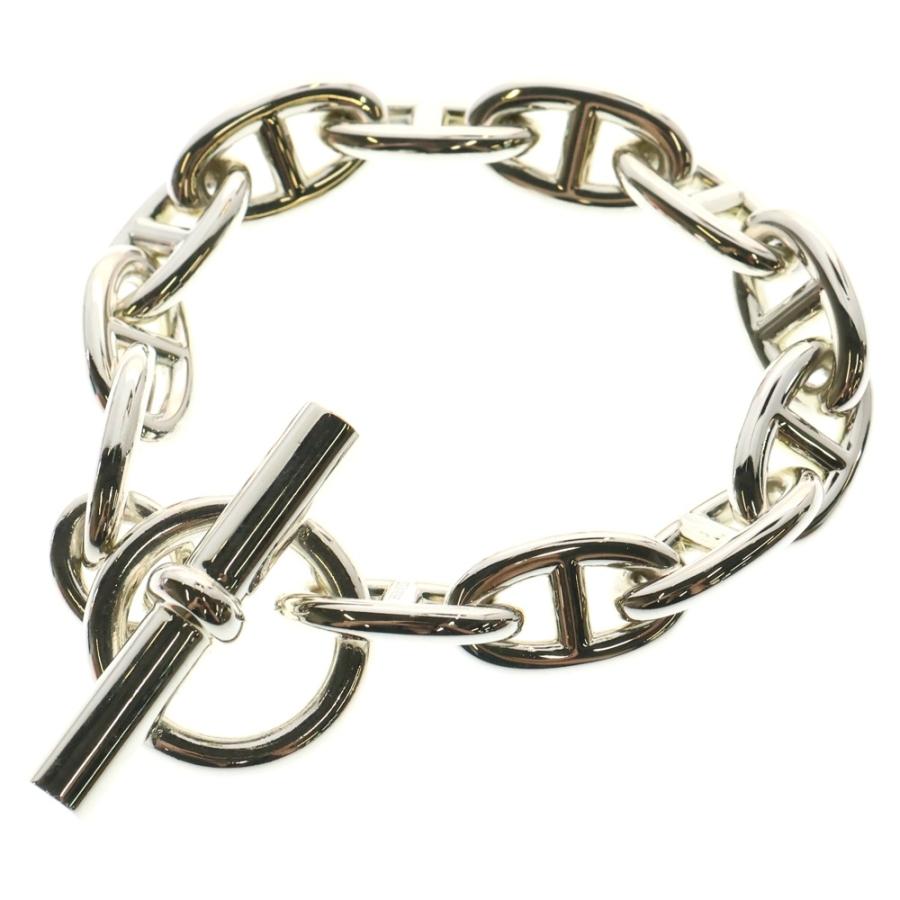 シェーヌダンクルシルバーチェーンブレスレット HERMES（エルメス） ブレスレット バングル シェーヌダンクル チェーン