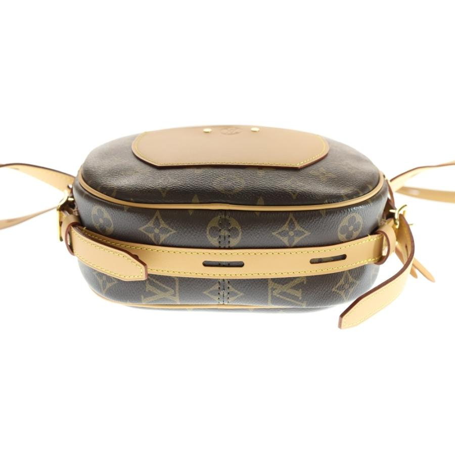 LOUIS VUITTON ルイヴィトン ボワット シャポー スープルMM モノグラム PVC レザー ショルダーバッグ ゴールド金具 ブラウン M45647 LOUIS VUITTON - LOUIS VUITTON ルイヴィトン ボワット シャポー