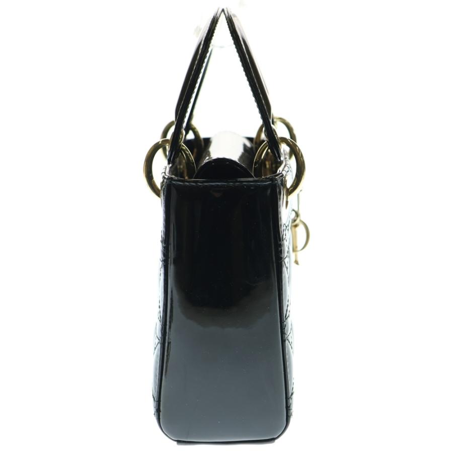 Christian Dior クリスチャン ディオール ディオリッシモ ハンドバッグ 2WAY ショルダーバッグ 斜め掛け レザー ブラック 黒 ゴールド金具 Christian Dior（クリスチャン・ディオール） 新品同様 ディオリッシモ