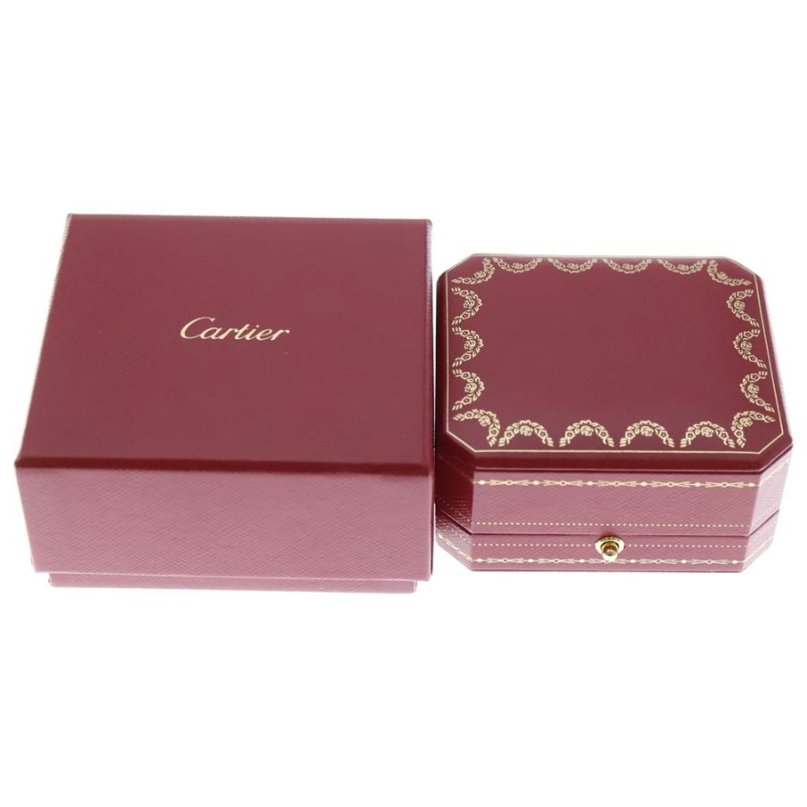 Cartier（カルティエ） ダムール SM 1Pダイヤ ピアス Au750 K18 PG