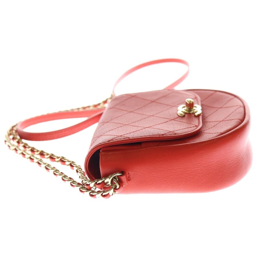 CHANEL（シャネル） マトラッセ ラムスキン ココマーク チェーンレザー