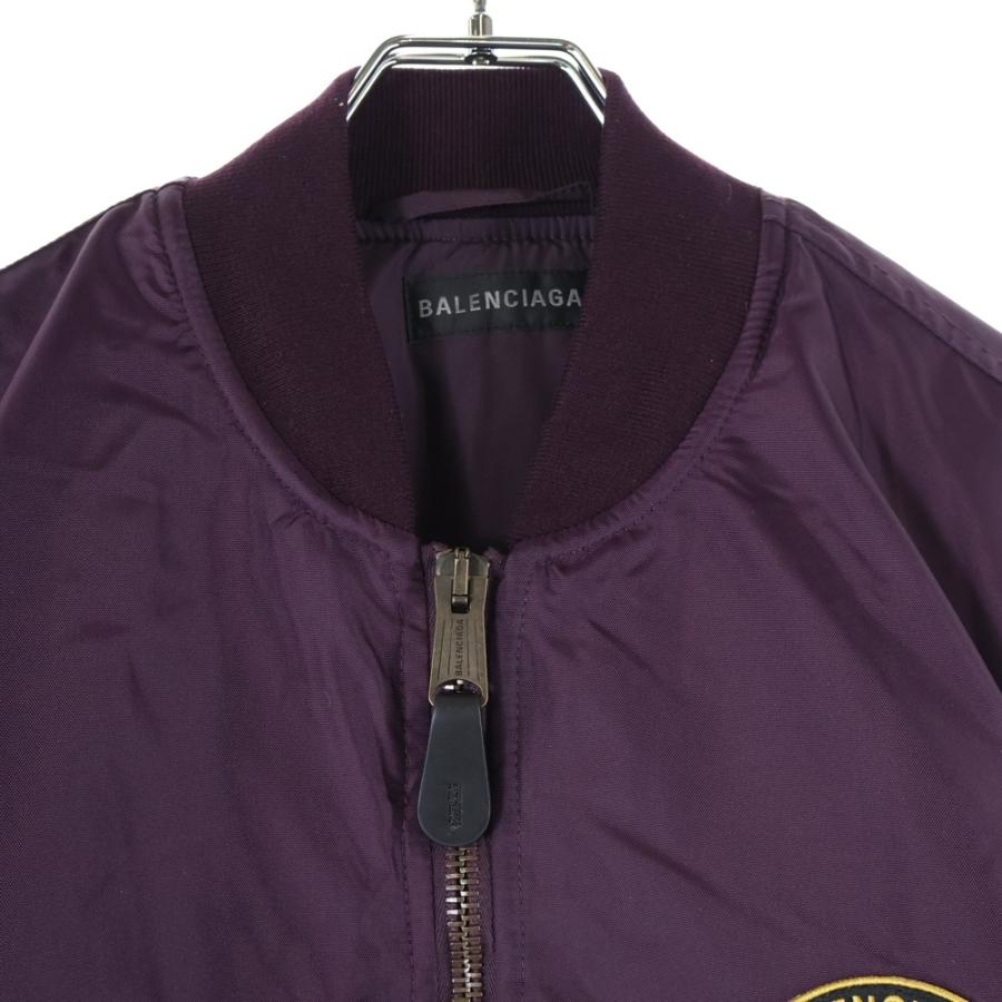 BALENCIAGA（バレンシアガ） 25AW エンブレム ワッペンロゴ ジップ