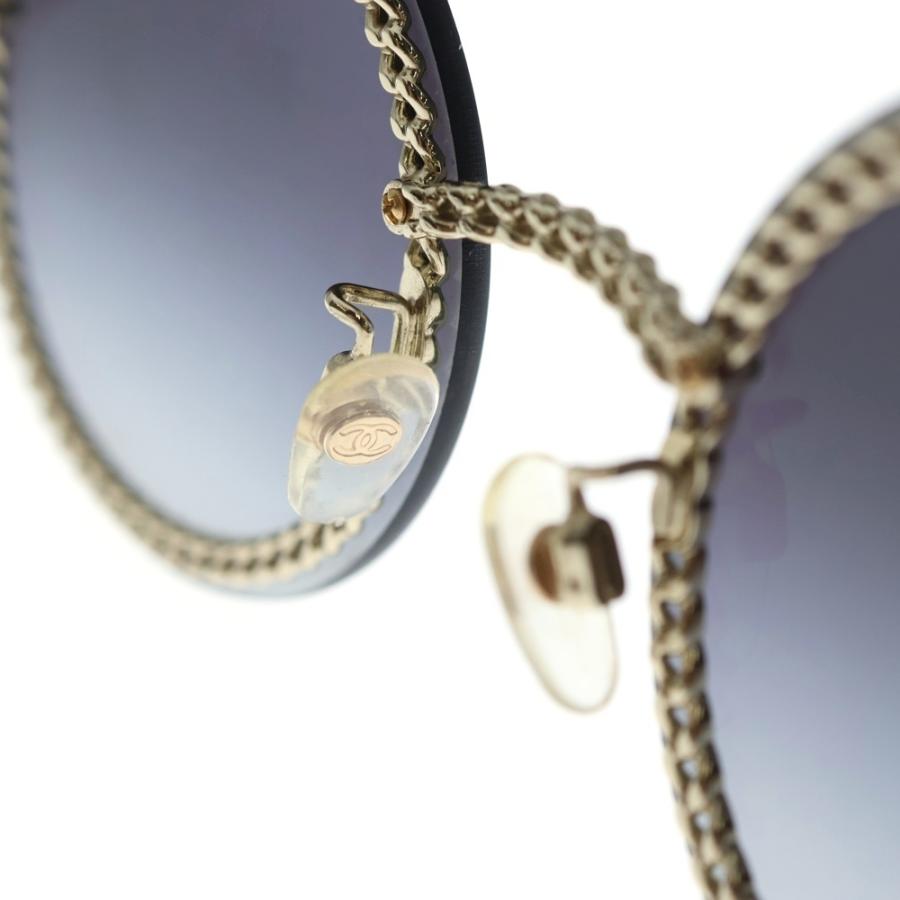 CHANEL（シャネル） ココマーク グラスチェーン付き ラウンドフレーム