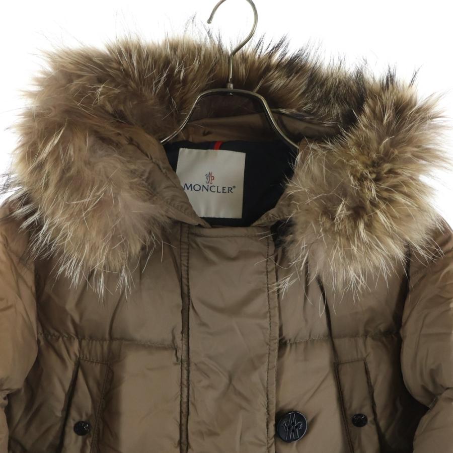 MONCLER（モンクレール） メッシーナ ワッペンロゴ ファー フーデッド