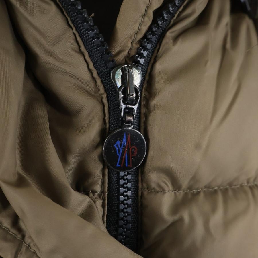 MONCLER（モンクレール） メッシーナ ワッペンロゴ ファー フーデッド