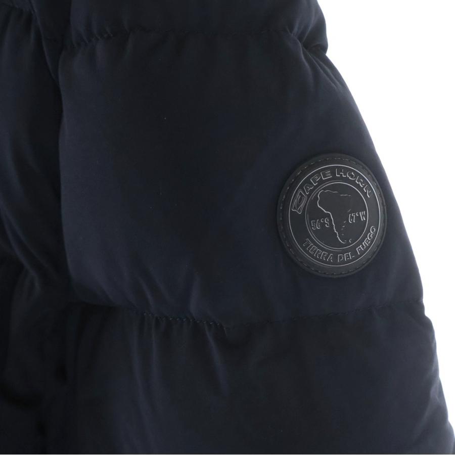 CAPE HORN ケープホーン TIERRA SRL ティエラ フーデッド ダウンジャケット ブラック CAPEHORN（ケープホーン） TIERRA SRL ティエラ フーデッド ダウン