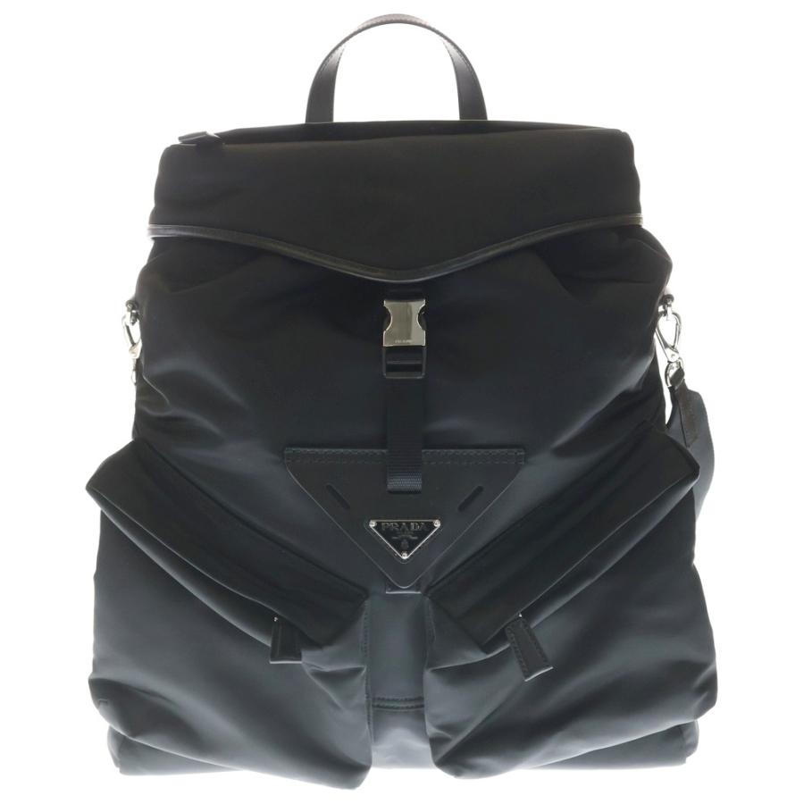 PRADA（プラダ） リナイロン バッグパック リュックサック ブラック