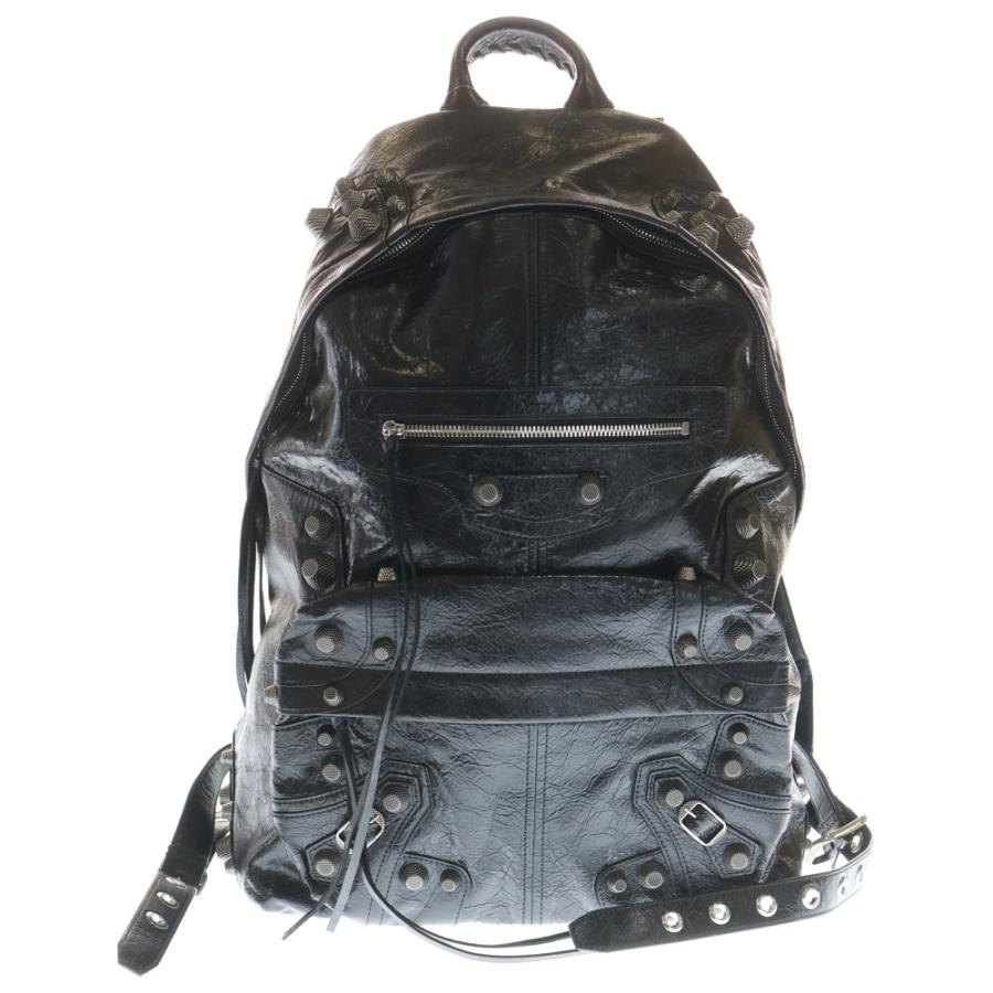 BALENCIAGA（バレンシアガ） ルカゴール バックパック ブラック レザー