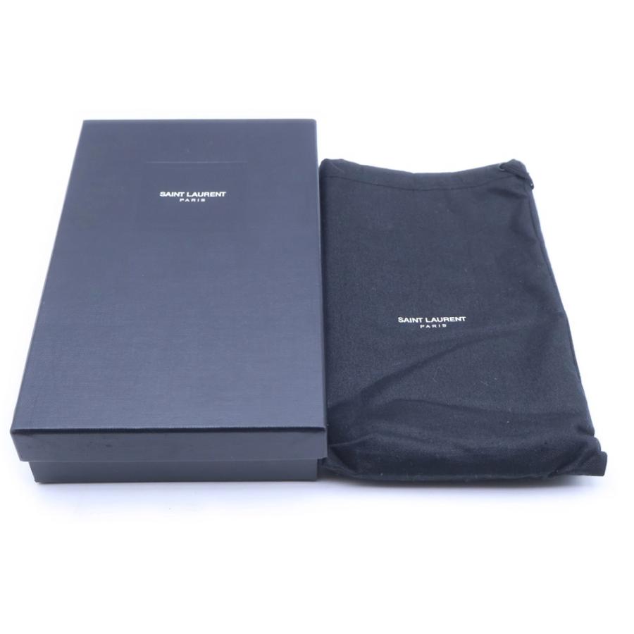SAINT LAURENT PARIS サンローランパリ カサンドラ ロングウォレット 長財布 カードケース ネイビー レザー 372264 ゴールド金具 SAINT LAURENT PARIS サンローランパリ カサンドラ ロングウォレット