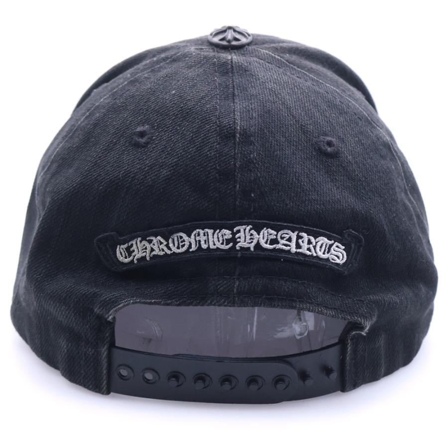 Chrome Hearts TRUCKER CAP ダガー刺繍レザーストラップ Chrome Hearts TRUCKER CAP ダガー刺繍レザーストラップ CHROME HEARTS