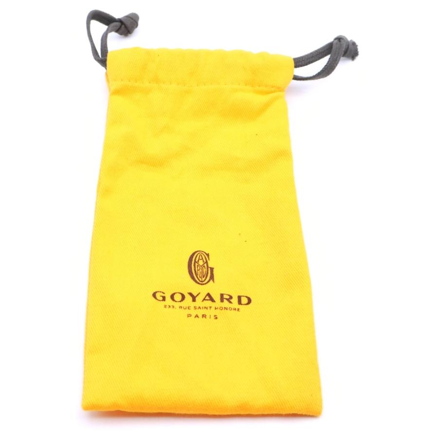 GOYARD ゴヤール プリュメ ショルダーバッグ ミニバッグ ショルダーポシェット イエロー レザー×PVC シルバー金具 GOYARD（ゴヤール） プリュメ ショルダーバッグ ミニバッグ ショルダー