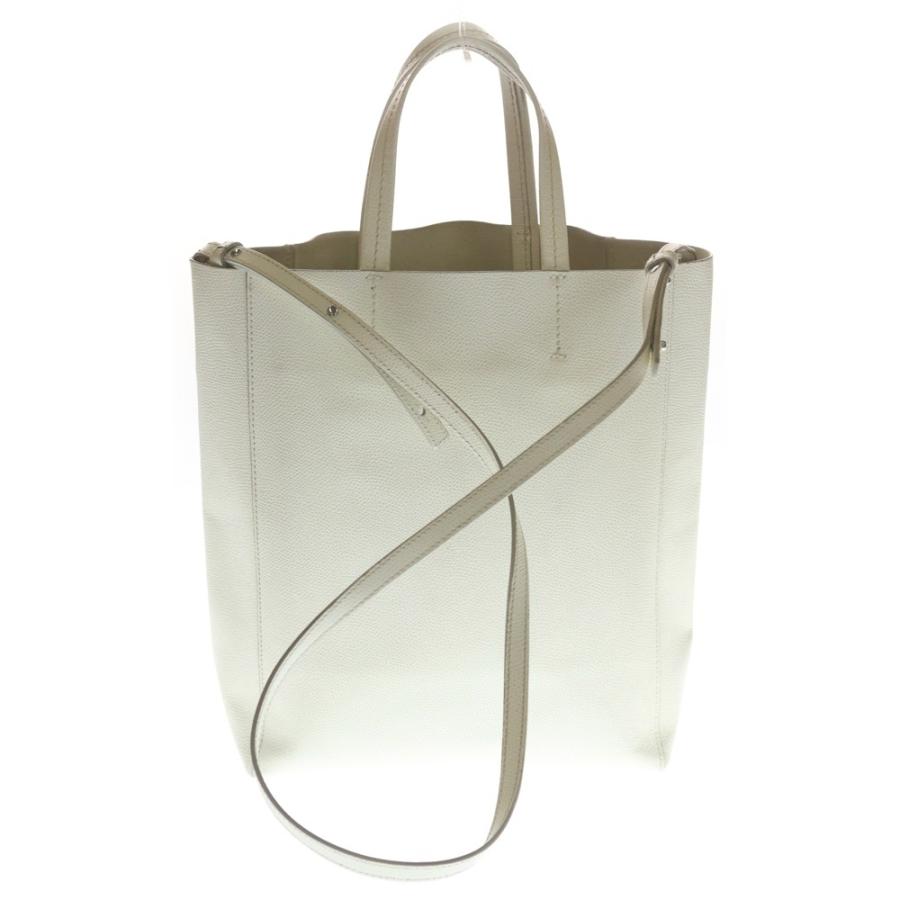 【美品！】CELINE セリーヌ バーティカルカバ スモール ハンドバッグ 白 CELINE（セリーヌ） バーティカルカバ スモール ハンドバッグ トート