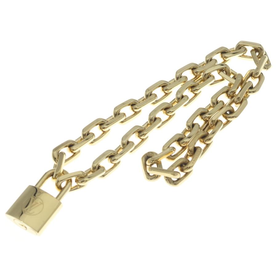 LOUIS VUITTON ルイヴィトン MP2993 チェーン コリエ LVエッジ カデナ GP ネックレス ゴールド ユニセックス LOUIS VUITTON（ルイ・ヴィトン） コリエ LVエッジ カデナ ネックレス