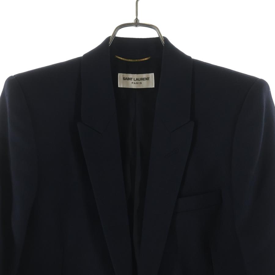 SAINT LAURENT PARIS サンローランパリ ナロー ピークドラペル 1B