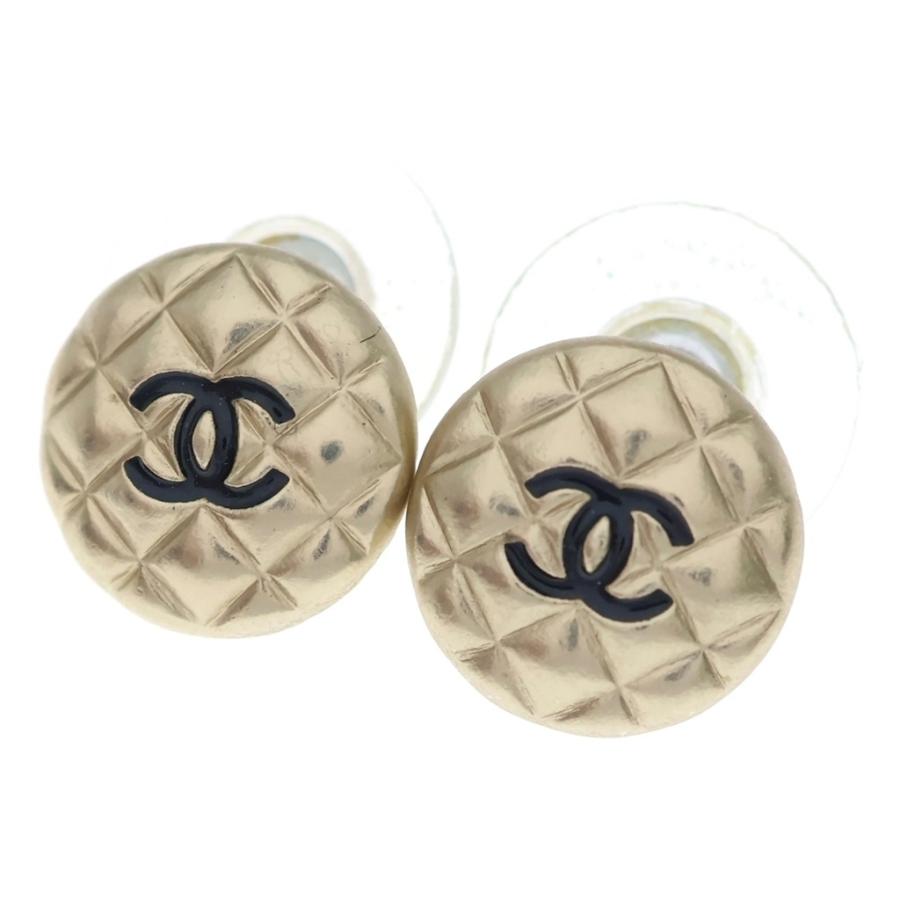 CHANEL（シャネル） ココマーク ココ マトラッセ ピアス ゴールド GP 