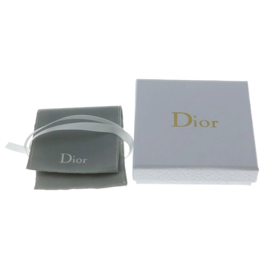 DIOR ディオール ロゴ フェイクパール ラインストーン トライバル
