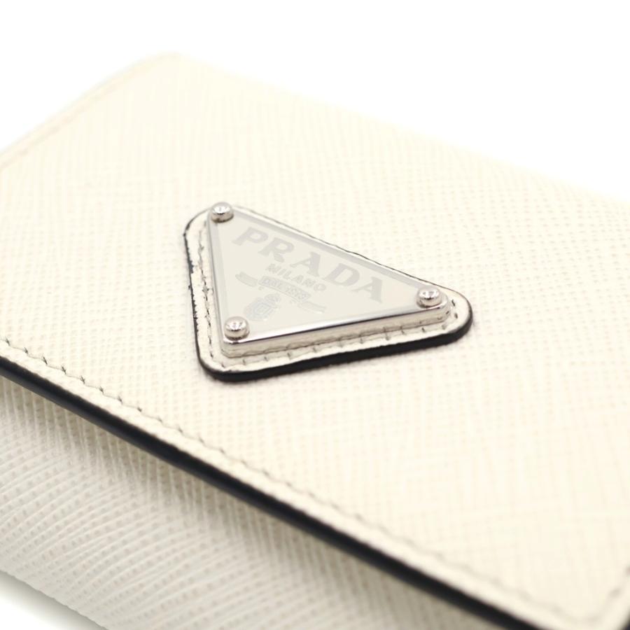 新品未使用正規品　PRADA サフィアーノ　三つ折り財布　GHIACCIO 希少 PRADA（プラダ） サフィアーノ 三つ折り財布 コンパクトウォレット 三