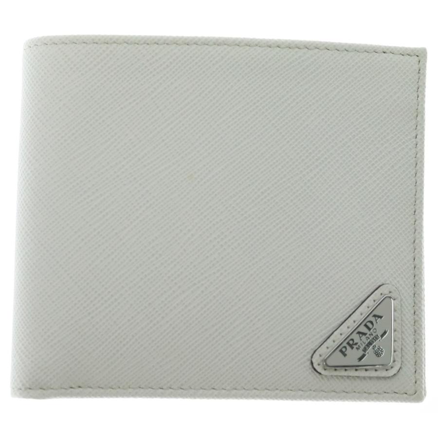 PRADA（プラダ） サフィアーノ 二つ折り財布 コンパクトウォレット 