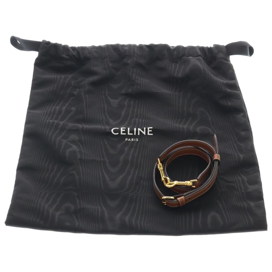 ⭐CELINE セリーヌ トリオンフ　ミニボストンバッグ ショルダーストラップ CELINE（セリーヌ） トリオンフ スモールボストンバッグ 2WAYバッグ
