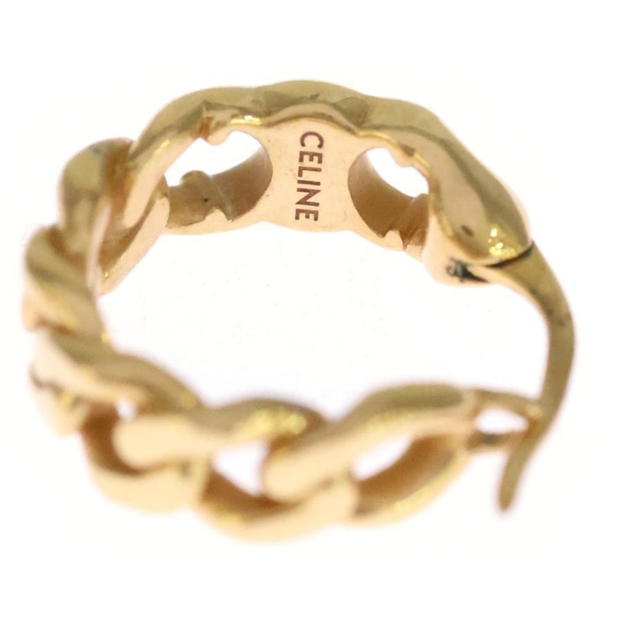 CELINE トリオンフ チェーン ピアス ゴールド CELINE（セリーヌ） トリオンフ チェーンピアス ゴールド GP : BRING