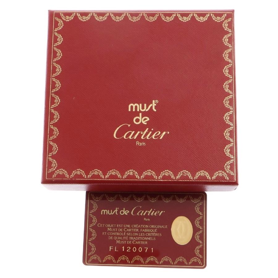 Cartier カルティエ マストライン 二つ折り財布 ボルドー レザー Cartier カルティエ マストライン 二つ折り財布 ボルドー レザー