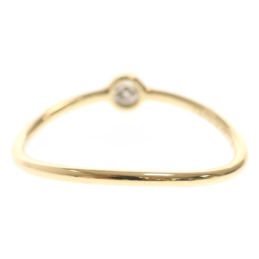 TIFFANY&Co ティファニー ウェーブシングルロウ ダイヤモンド リング