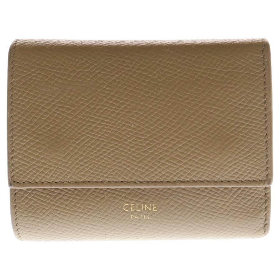 CELINE（セリーヌ） スモールトリフォールド 三つ折り財布 コンパクト