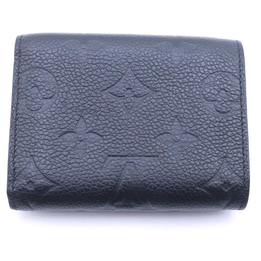 【最高級美品】ヴィトン モノグラム セレストアンプラント 三つ折り財布 黒 LOUIS VUITTON（ルイ・ヴィトン） モノグラムアンプラント