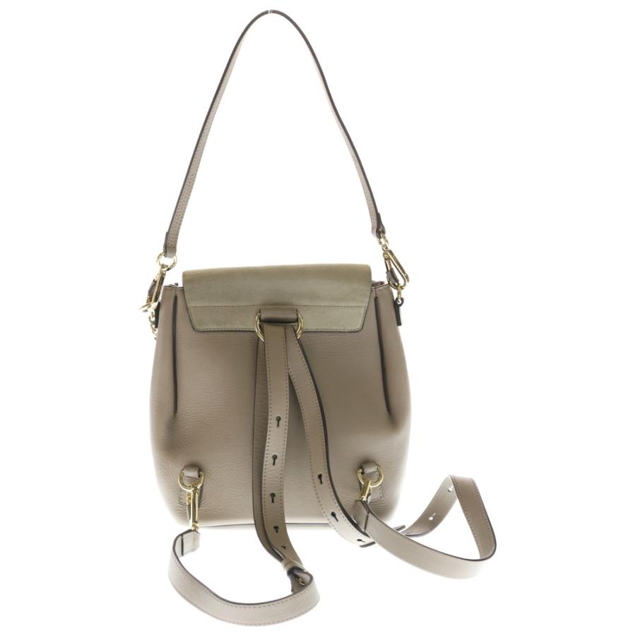 Chloe（クロエ） フェイレザー リュックサック バックパック グレー 