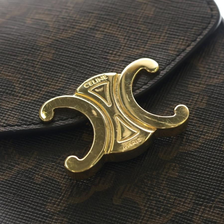 美品 セリーヌ トリオンフ モバイルポーチ フォンポーチ ショルダーバッグ 楽天市場】CELINE セリーヌ Phone Pouch フラップ付きモバイルポーチ