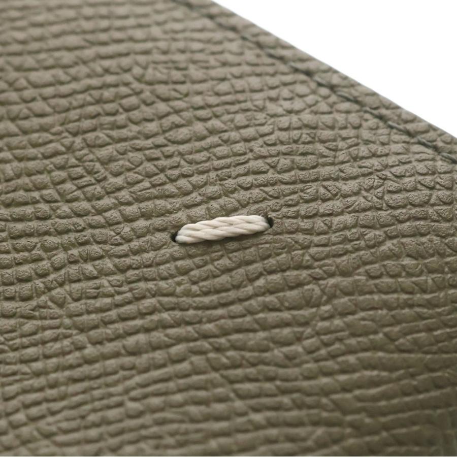 MM6 Maison Margiela エムエムシックスメゾンマルジェラ 4ステッチ スモールバイフォールドウォレット レザー二つ折り財布 グリーン SA3UI0007 エムエムシックスメゾンマルジェラ 4ステッチ スモールバイフォールド