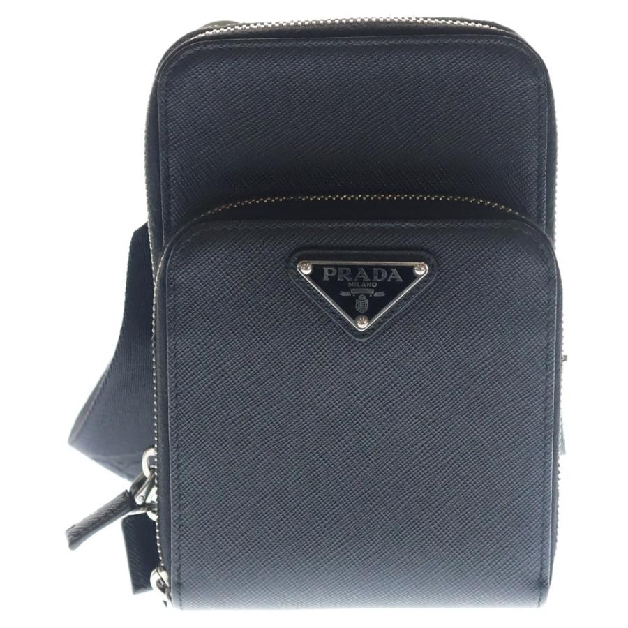 PRADA（プラダ） サフィアーノ トライアングルロゴ ショルダーバッグ