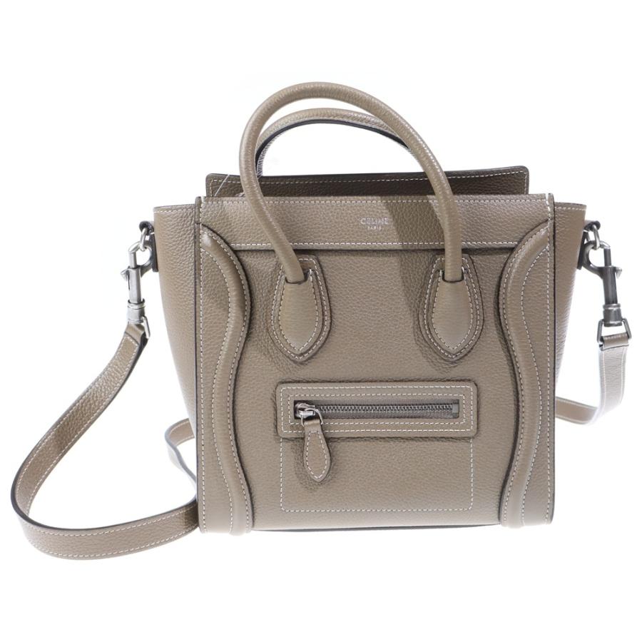 CELINE（セリーヌ） ラゲージ ナノ 2wayショルダーバッグ ハンドバッグ