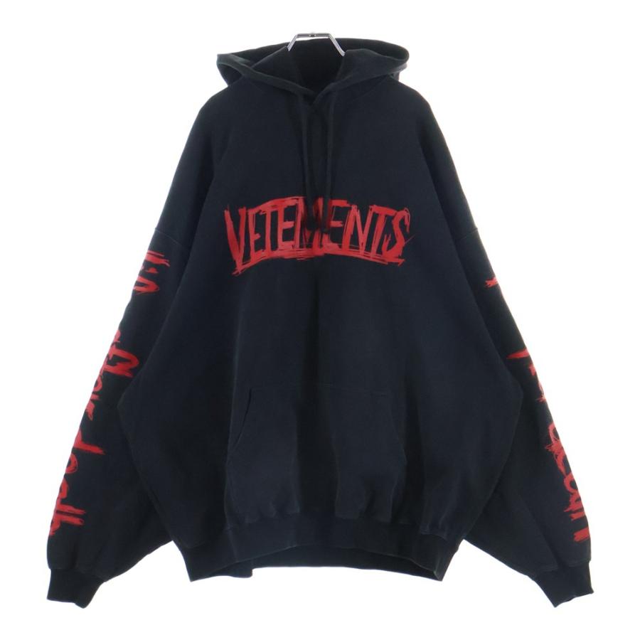 VETEMENTS WORLDTOUR HOODIE スウェット パーカー　M VETEMENTS（ヴェトモン） WORLD TOUR HOODIE ワールドツアー フロント