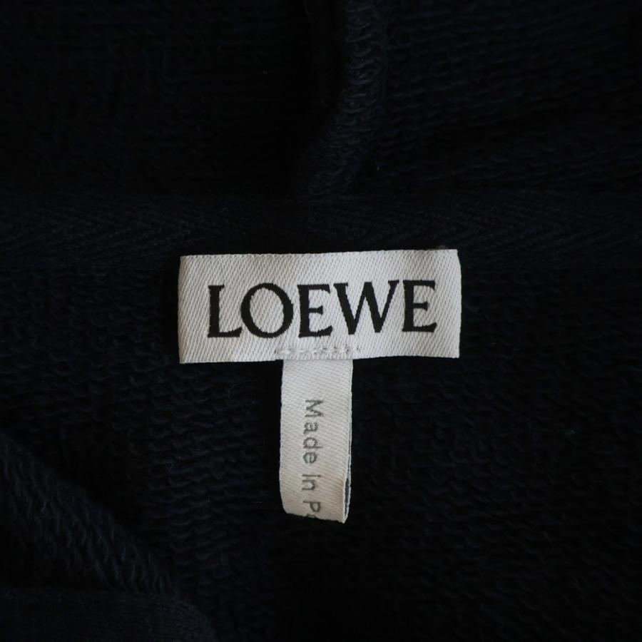 LOEWE（ロエベ） 刺繍アナグラムロゴ パーカー ネイビー 1722939