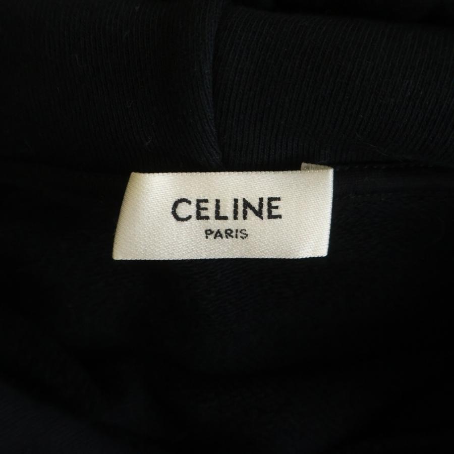 CELINE（セリーヌ） ロゴプリント パーカー ルーズスウェットフーディ