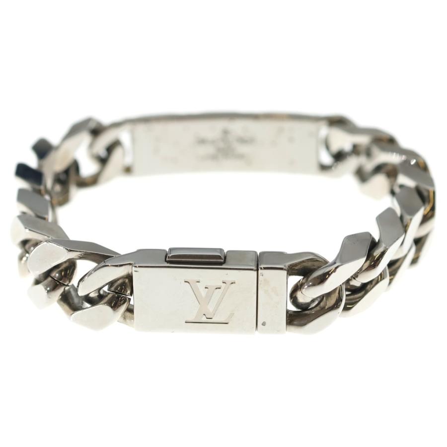 Louis Vuitton シルバー チェーンブレスレット LOUIS VUITTON（ルイ・ヴィトン） チェーンブレスレット モノグラム