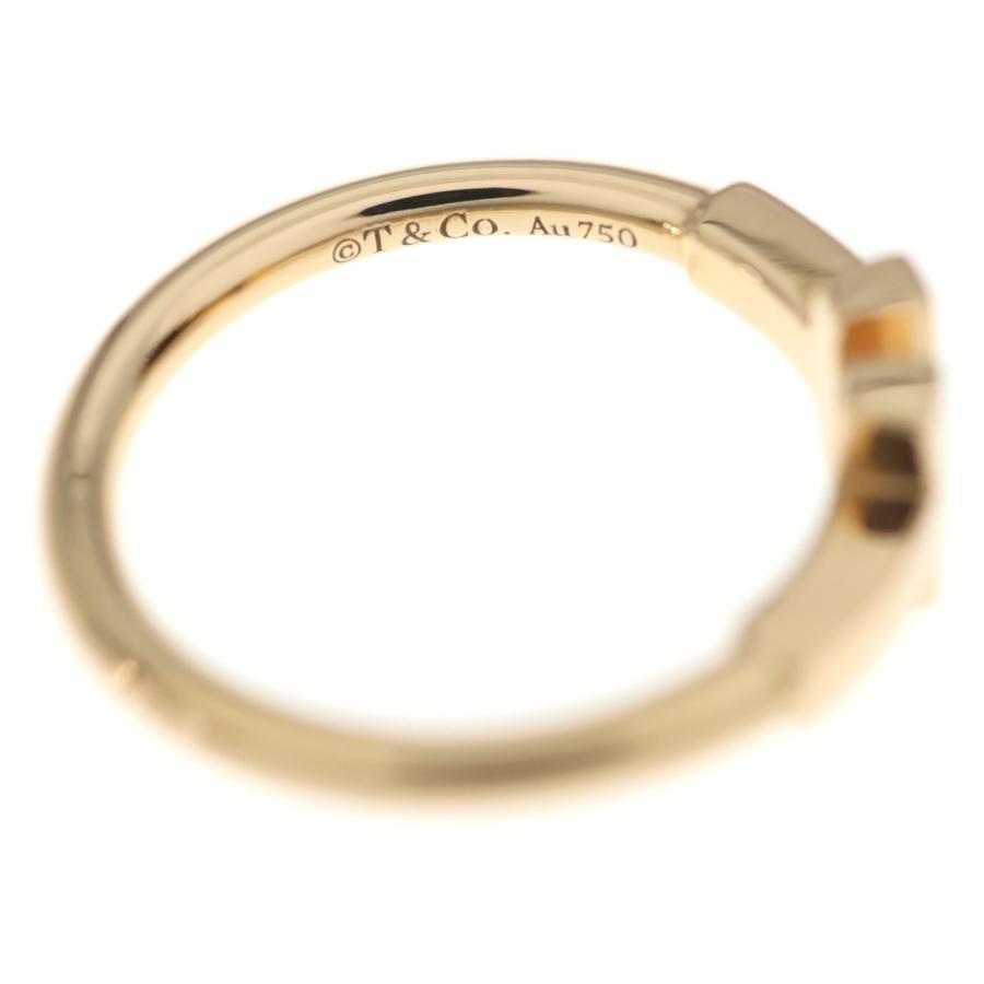 TIFFANY&Co.（ティファニー） TIFFANY & Co. Tワイヤー リング ピンク