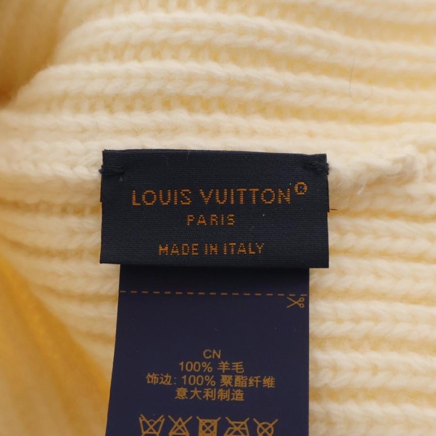 m！Louis Vuitton ホワイト ニット帽 コーデのアクセントに☆メンズも