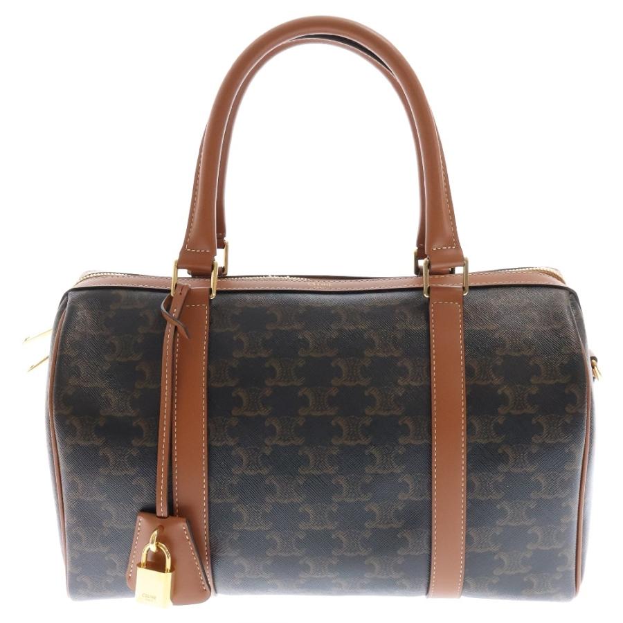 セリーヌ2wayボストンバッグ CELINE (セリーヌ) 2WAY キュイル スモール ボストンバッグ レディース