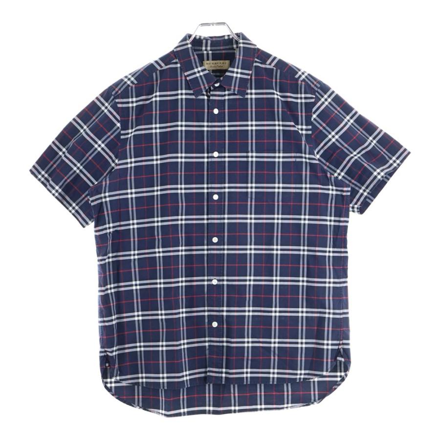 BURBERRY（バーバリー） GEORGE CHECK STRETCH SHORT SLEEVE SHIRTS ジョージチェック ストレッチ ...