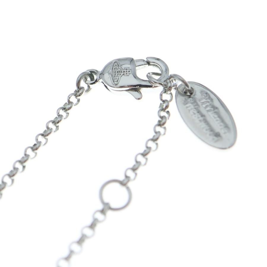 Vivienne Westwood ヴィヴィアンウエストウッド スモールオーブ ネックレス ペンダント シルバー メタル ラインストーン_3